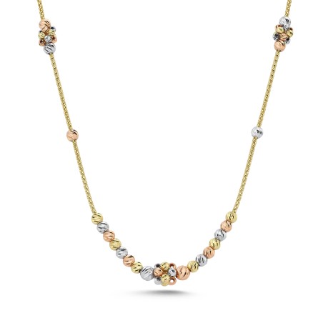 14 Karat Gold Dorika Halskette