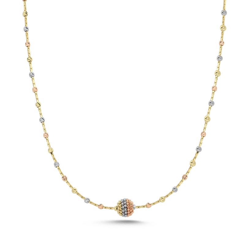 14 Karat Gold Dorika Halskette