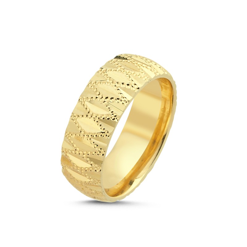 14 Karat Gold Damen-Ehering (5ALY1444)