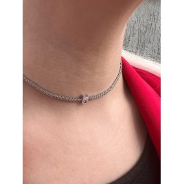 3.15 ct Diamond & Quartz Necklace