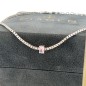 3,15 ct Diamant und Quarz Halskette