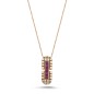 0.53 ct Ruby Stone Necklace