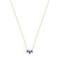 14 Karat Gold Gemstone Necklaces