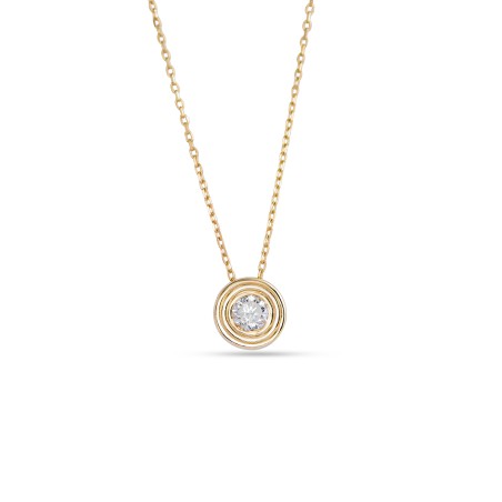 0,18 ct Pırlanta Timeless Kolye