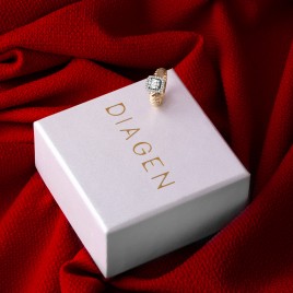 0,29 ct Diamant Ring