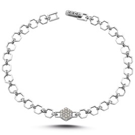0,11 ct Pırlanta Bileklik