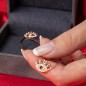 0,34 ct Diamant- und Saphir-Halskette