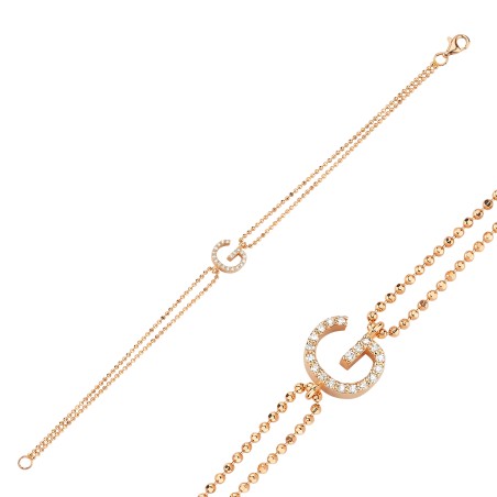 0,09 ct Diamant-Armband