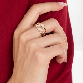14 Karat Gold Women's Wedding Ring Wedding Rings for Her DGN1508