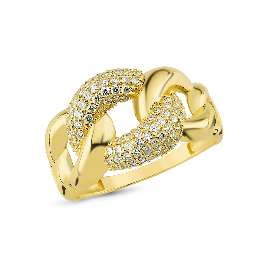 14 Karat Gold Women's Wedding Ring Diagen Diamond - 1