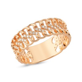 14 Karat Gold Women's Wedding Ring Wedding Rings for Her DGN1543